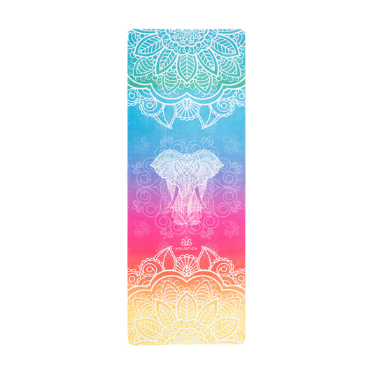 Eco-friendly Foldable Mat in Colourful Elephant Pattern