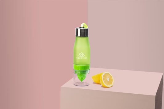Eco-friendly Citrus Infuser Bottle in Green