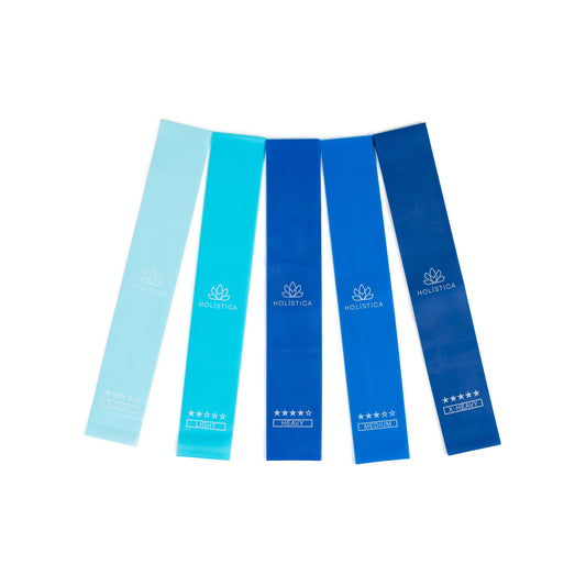 Latex Free, High Quality Resistance Bands in Blue